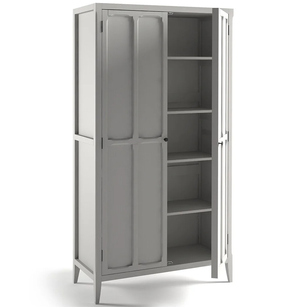 Шкаф серый Silva Grey Cabinet