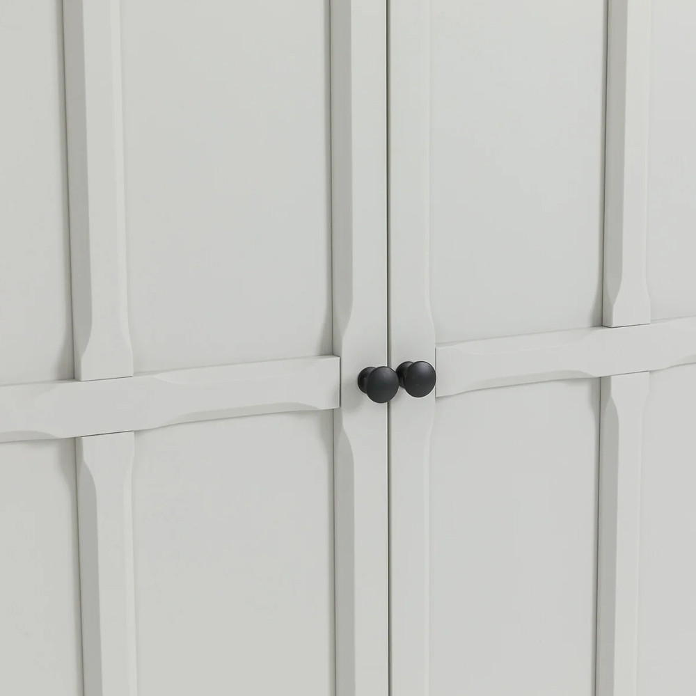 Шкаф серый Silva Grey Cabinet