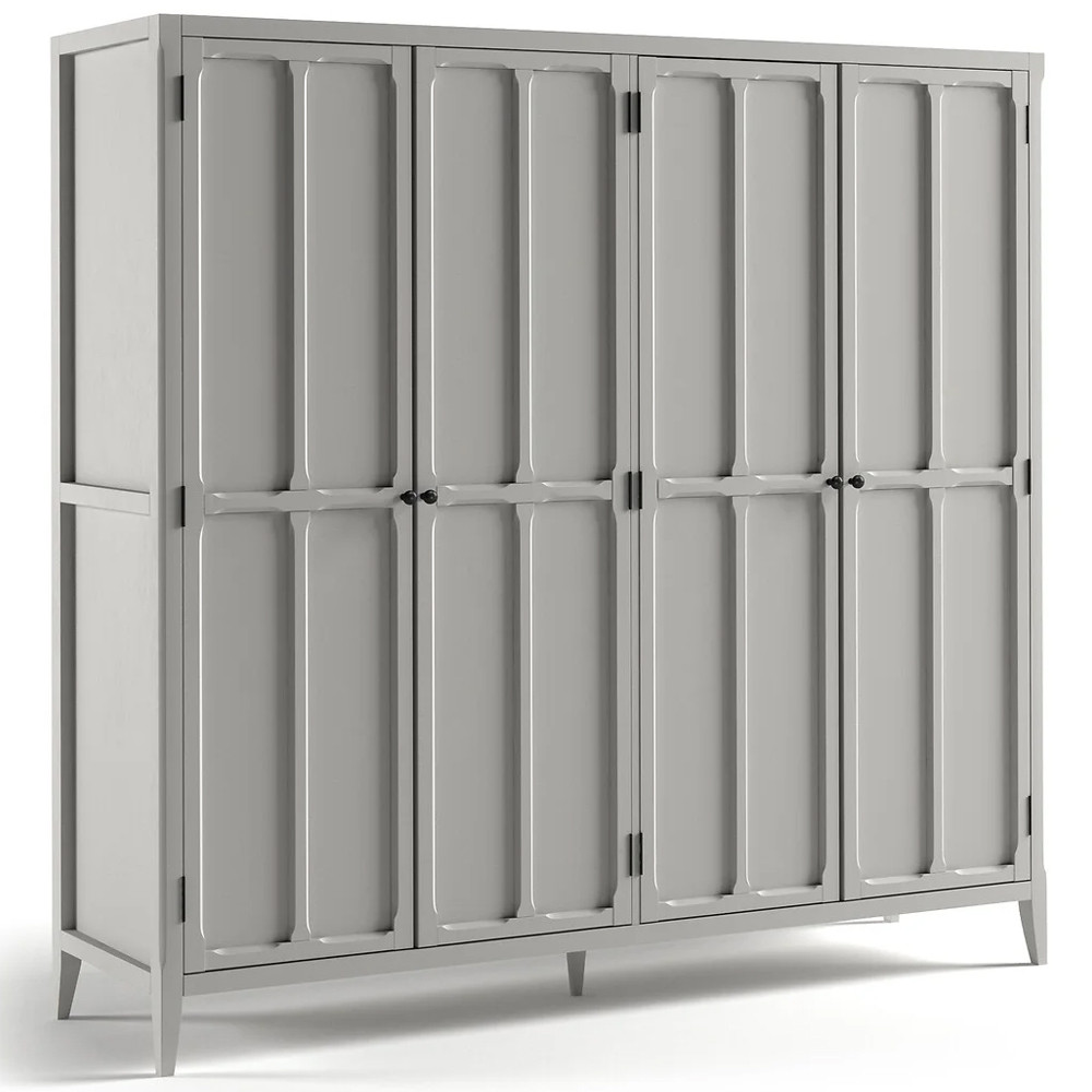 Шкаф серый Silva Grey Cabinet