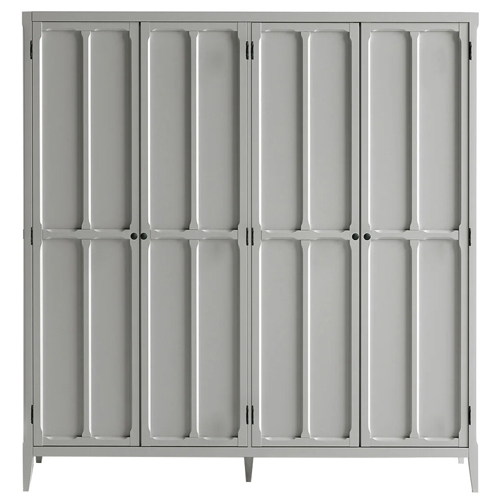 Шкаф серый Silva Grey Cabinet
