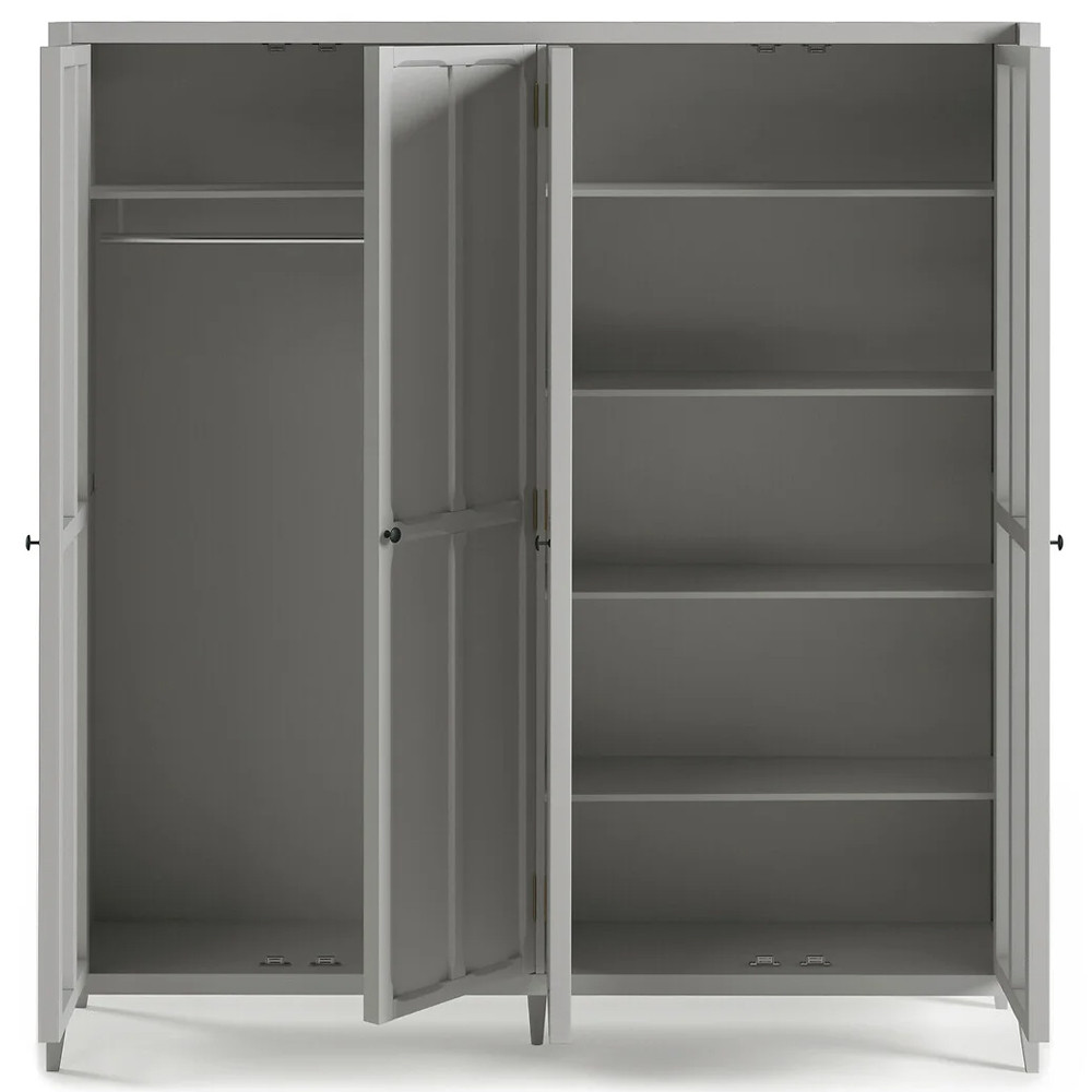 Шкаф серый Silva Grey Cabinet