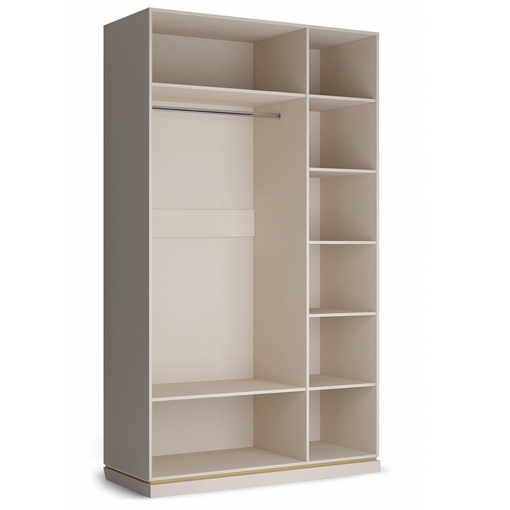 Шкаф трёхдверный с 1-ой зеркальной дверью Satin Furniture