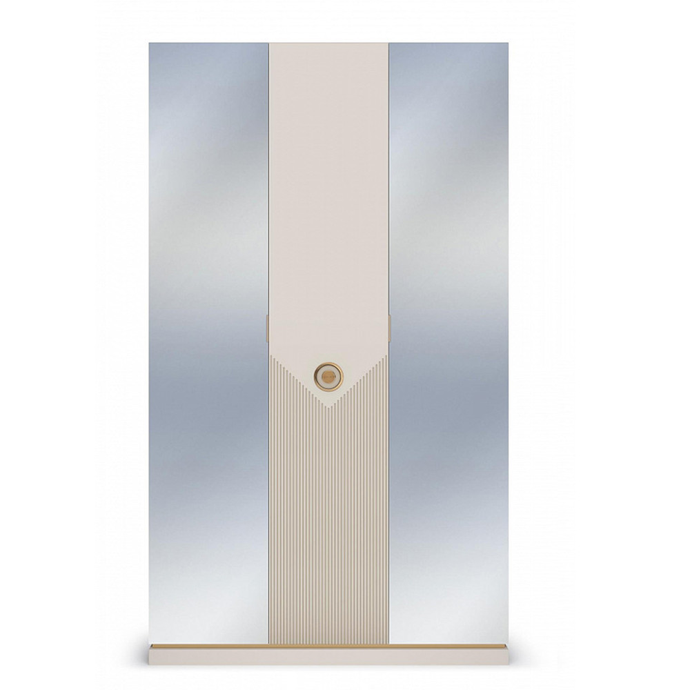 Шкаф трёхдверный с 2-мя зеркальными дверками Satin Furniture