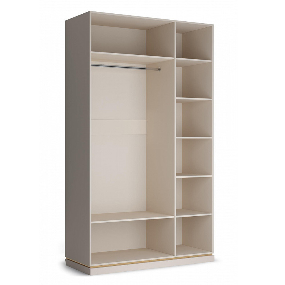 Шкаф трёхдверный с 2-мя зеркальными дверками Satin Furniture