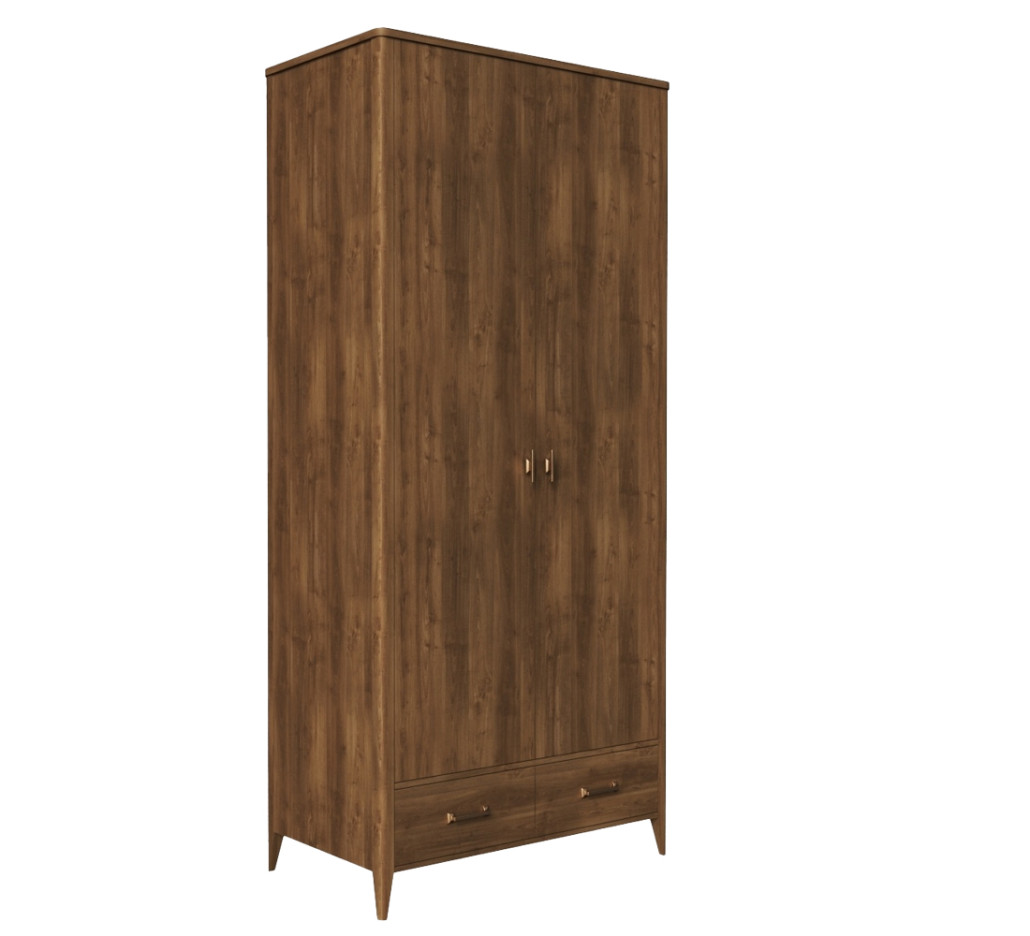 Шкаф трёхдверный с ящиками Tasteful Furniture