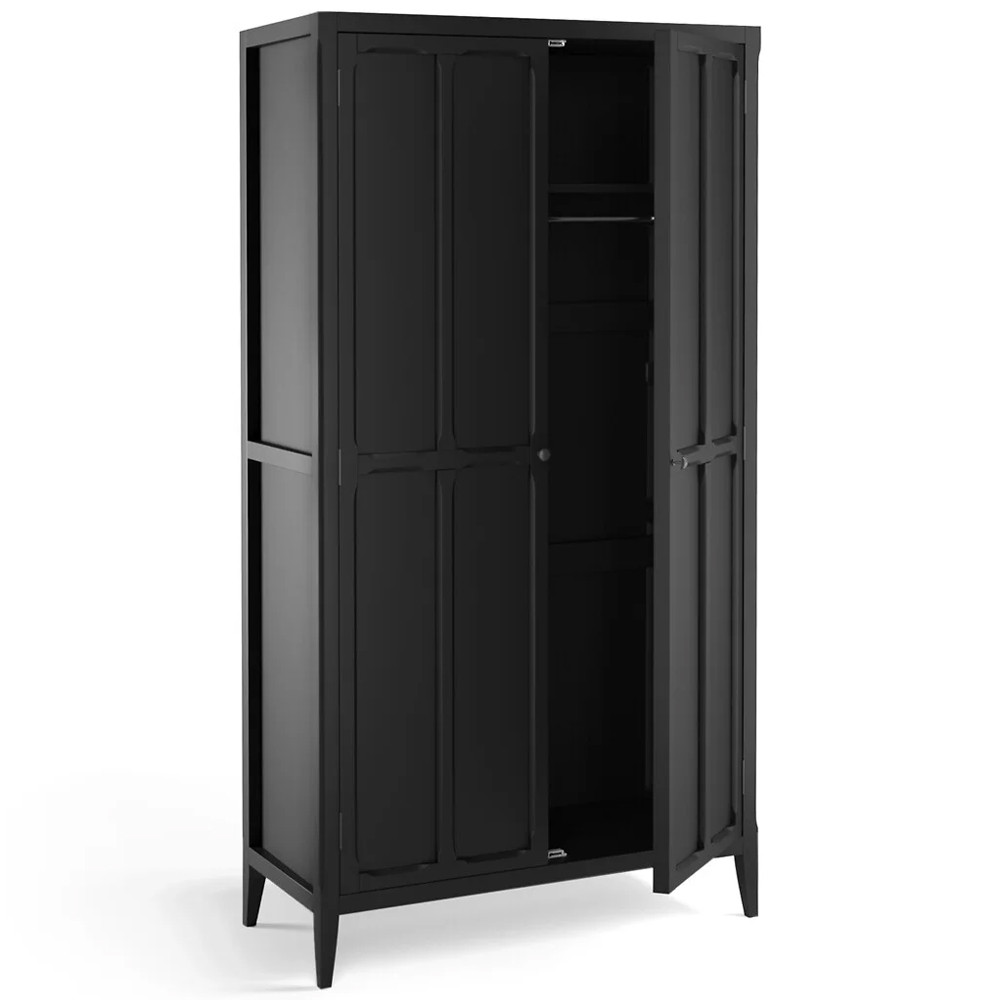 Шкаф черный Silva Black Cabinet