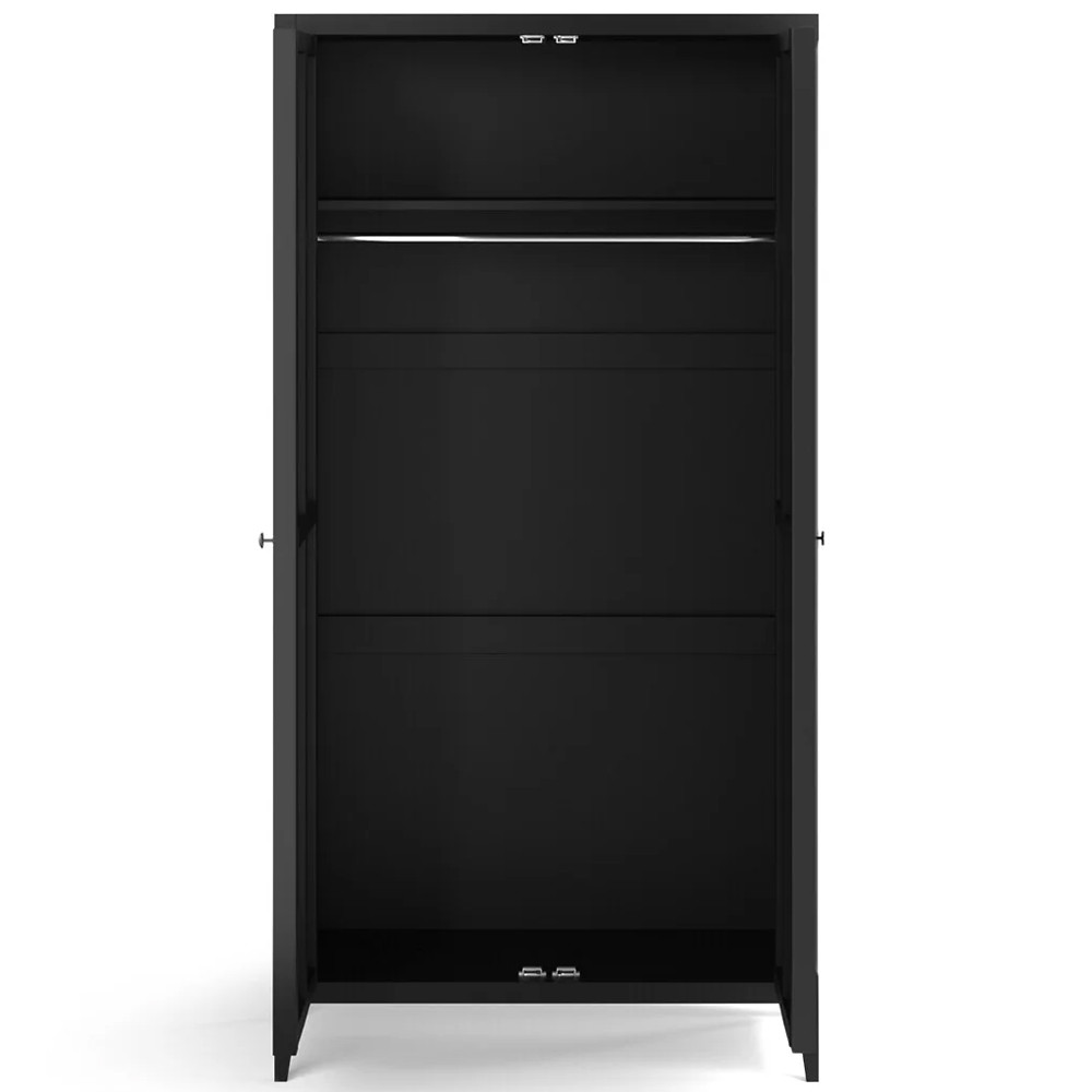 Шкаф черный Silva Black Cabinet