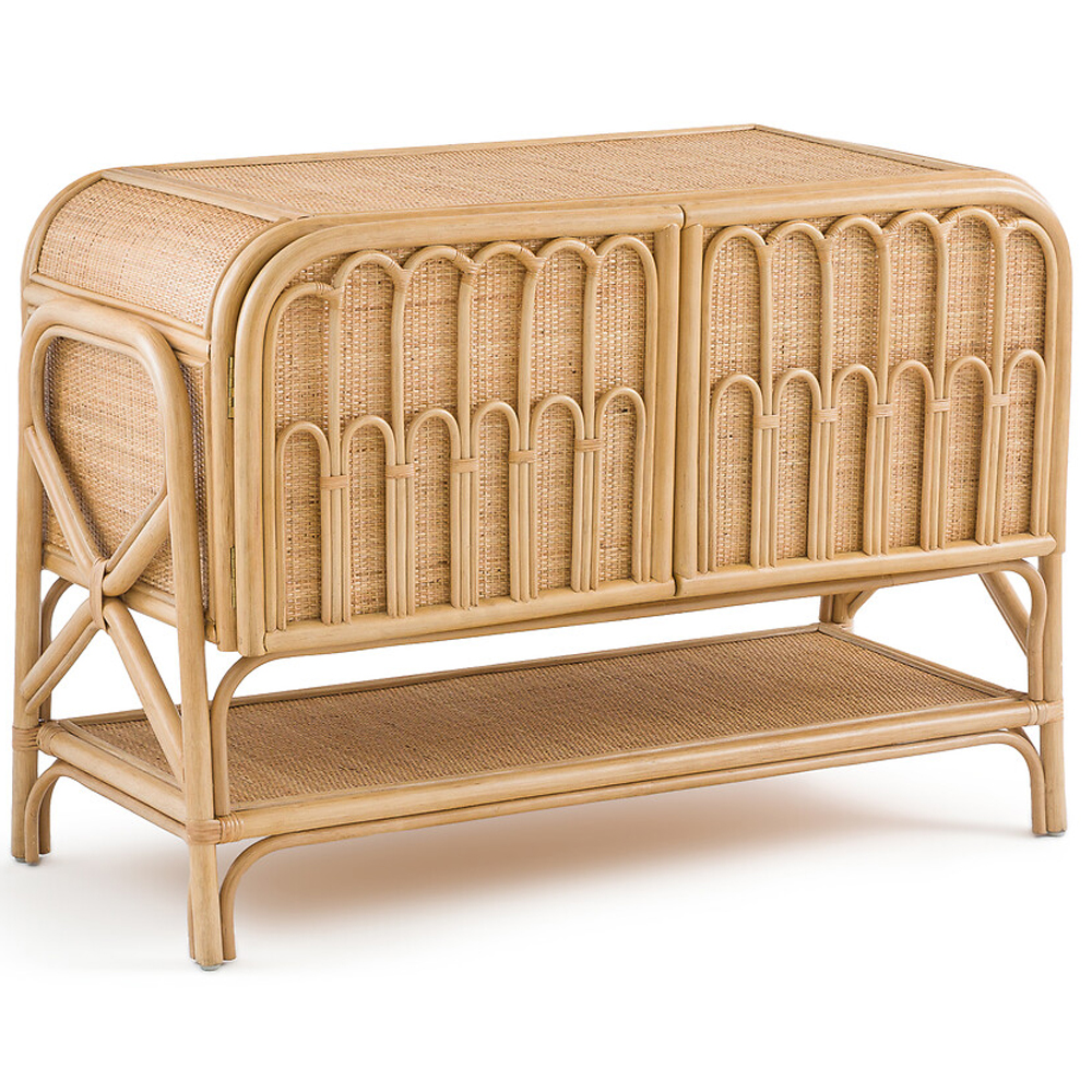 Шкаф-буфет из плетеного ротанга Joelle Wicker Furniture