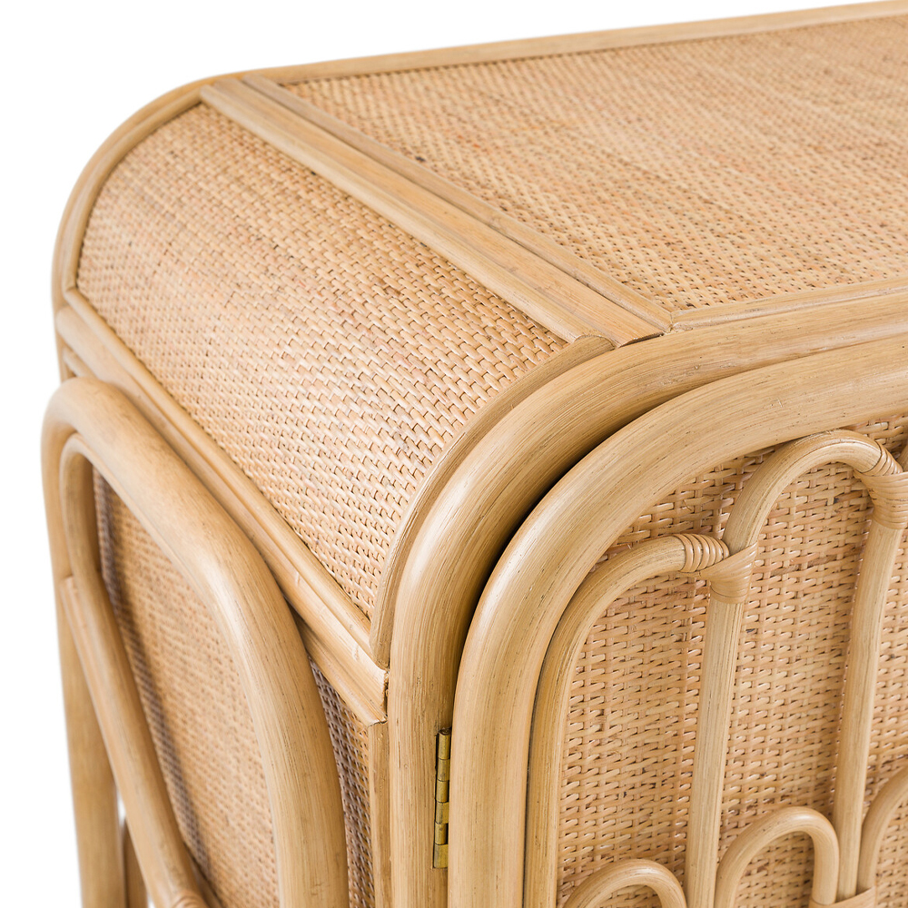Шкаф-буфет из плетеного ротанга Joelle Wicker Furniture