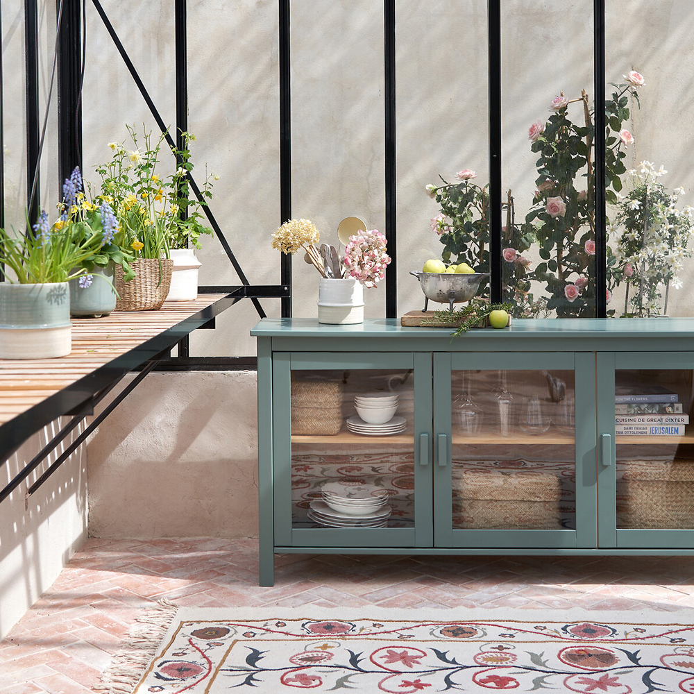 Шкаф-витрина низкий Cosette Cabinet