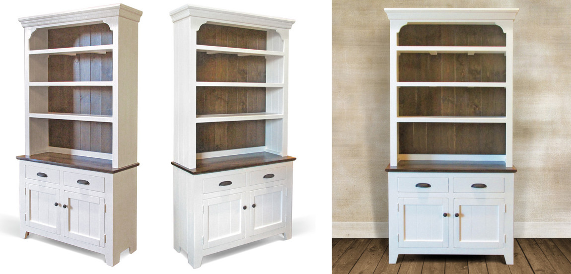 Шкаф-стеллаж Abramo Provence HARMONIE Bright White
