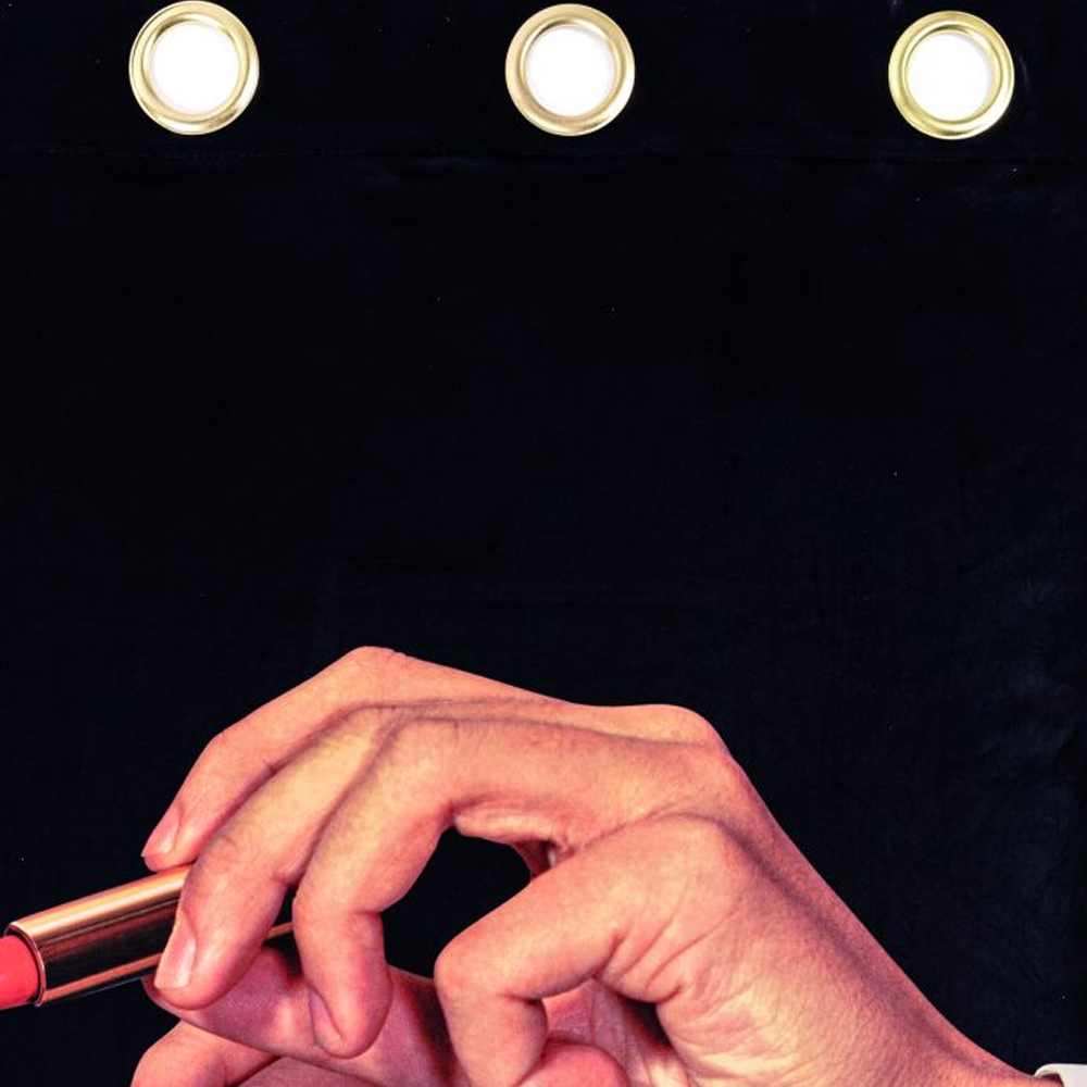 Штора Seletti Lipstick Black