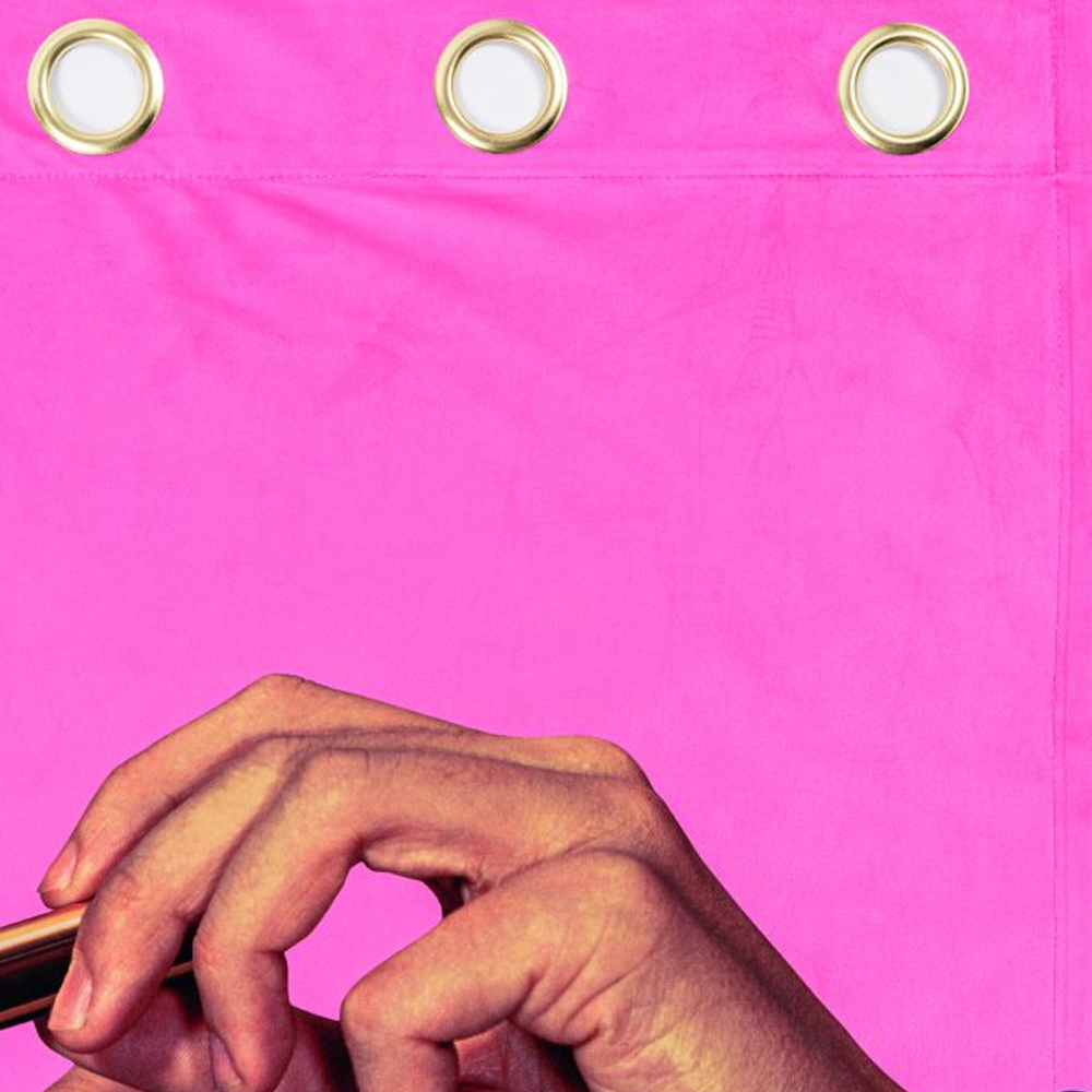 Штора Seletti Lipstick Pink