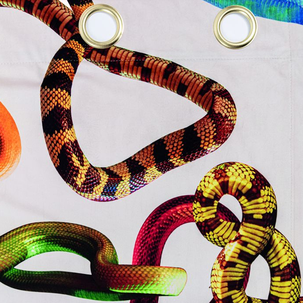 Штора Seletti Snakes White