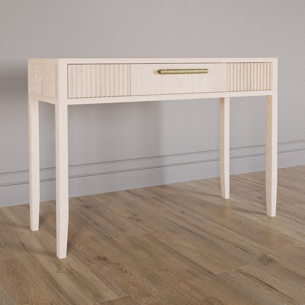 Элегантная Консоль Primo с выдвижным ящиком Светлый дуб