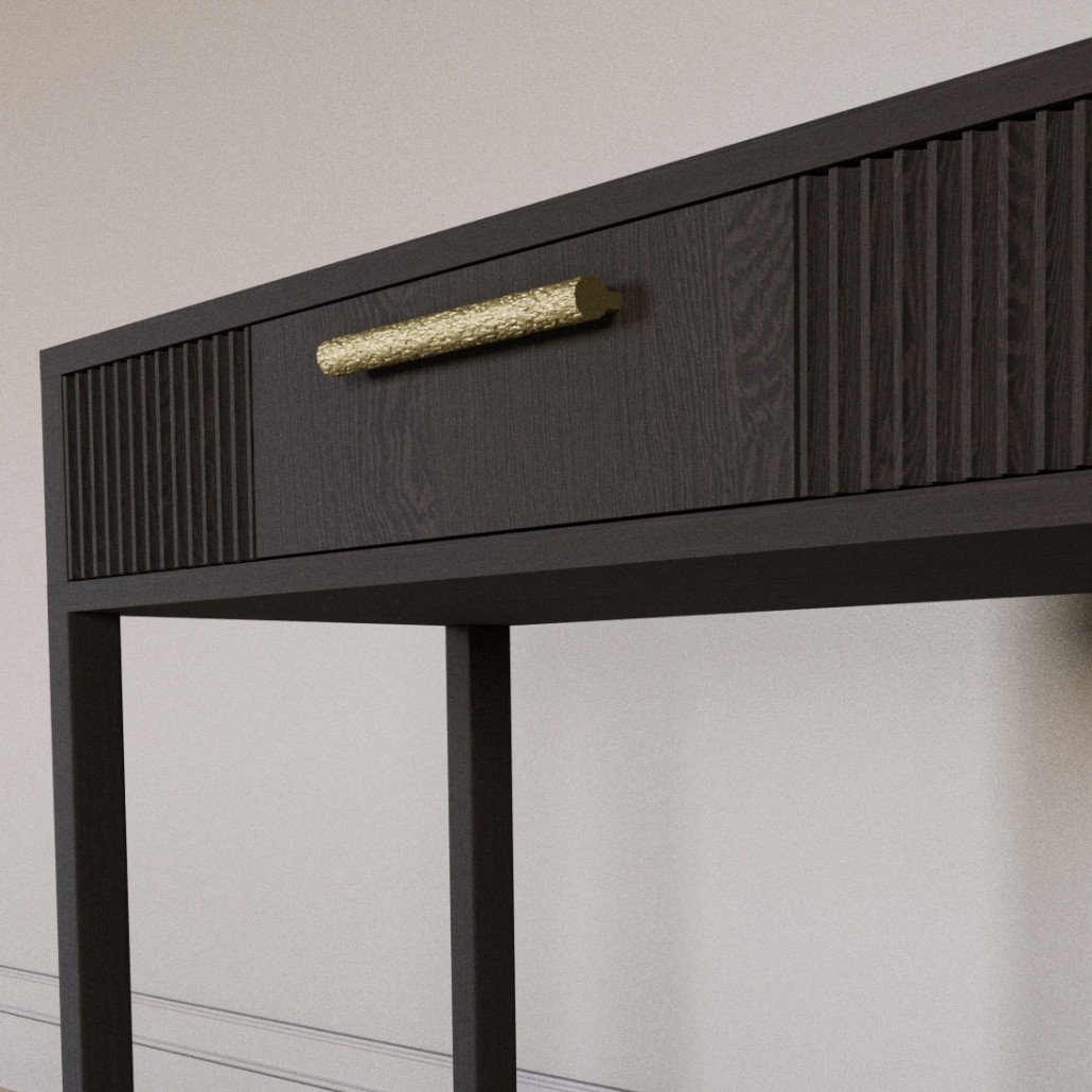 Элегантная Консоль Primo с выдвижным ящиком Темный орех