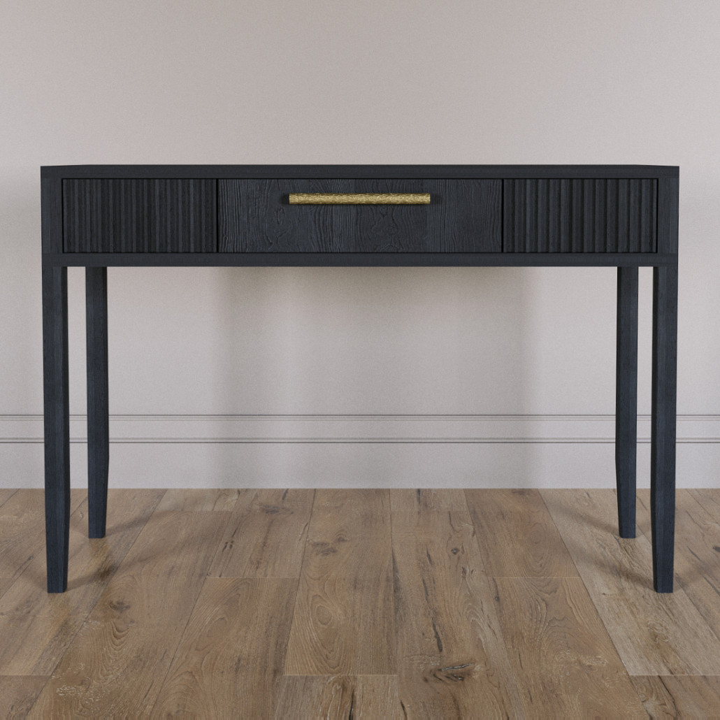 Элегантная Консоль Primo с выдвижным ящиком Черный дуб