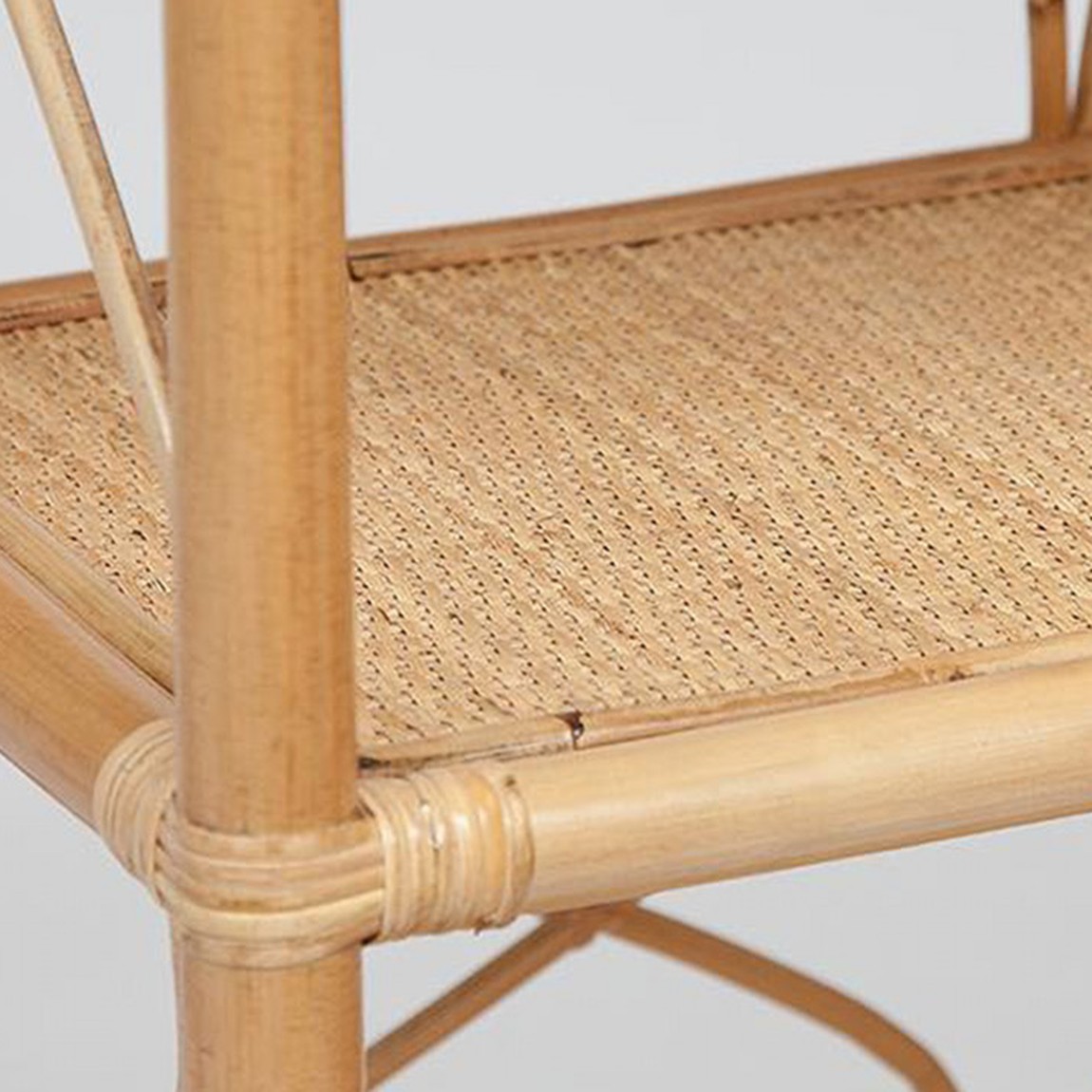Этажерка Rattan Wicker Bookcase