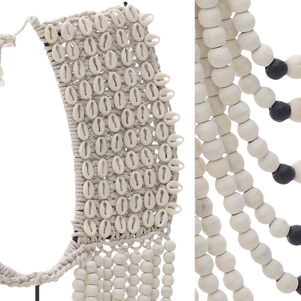 Этническое ожерелье на подставке Seashell Necklace
