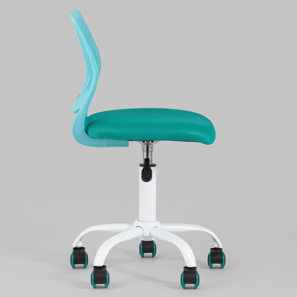 Яркий компьютерный стул Tropica Turquoise