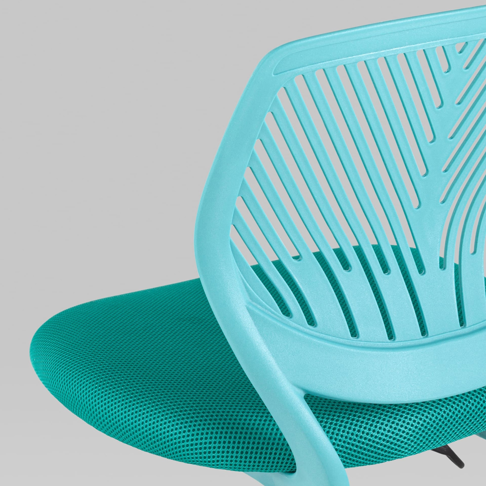 Яркий компьютерный стул Tropica Turquoise