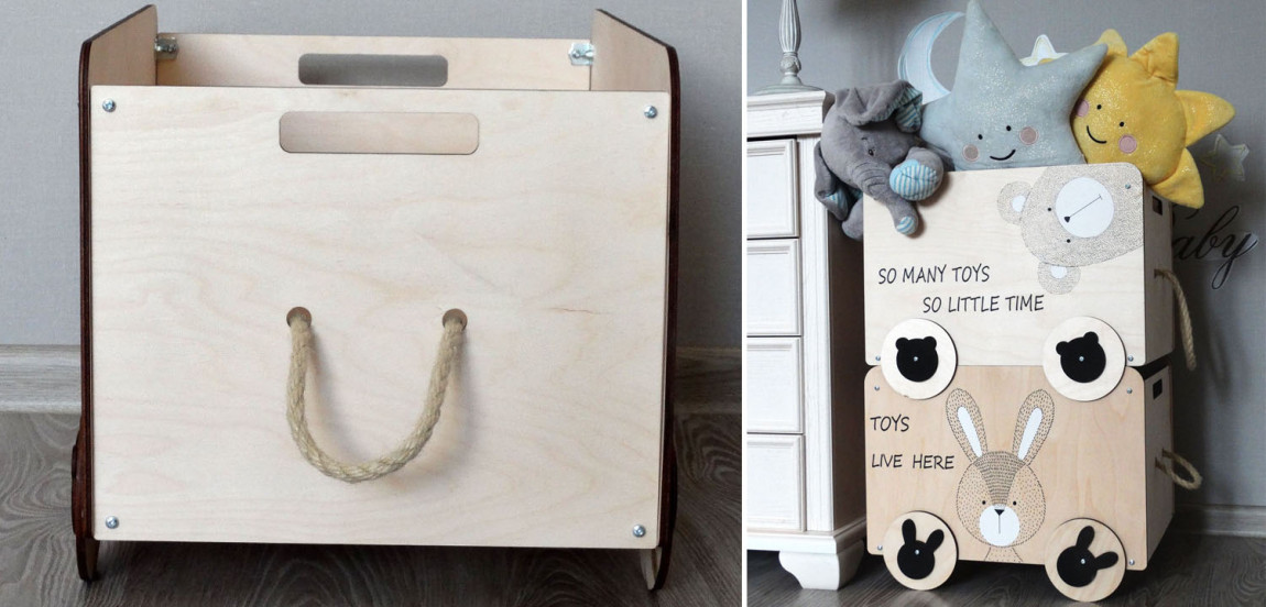 Ящик Wooden Box Bear