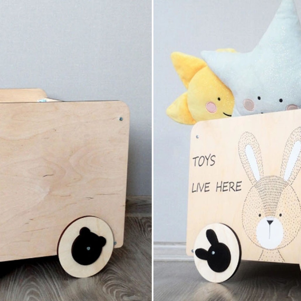 Ящик Wooden Box Bunny