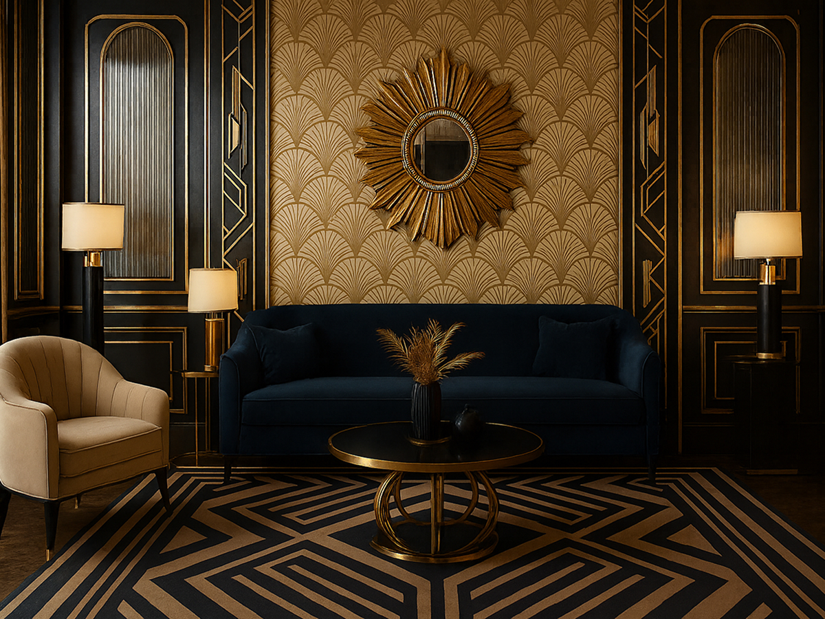 Стиль арт-деко в интерьере