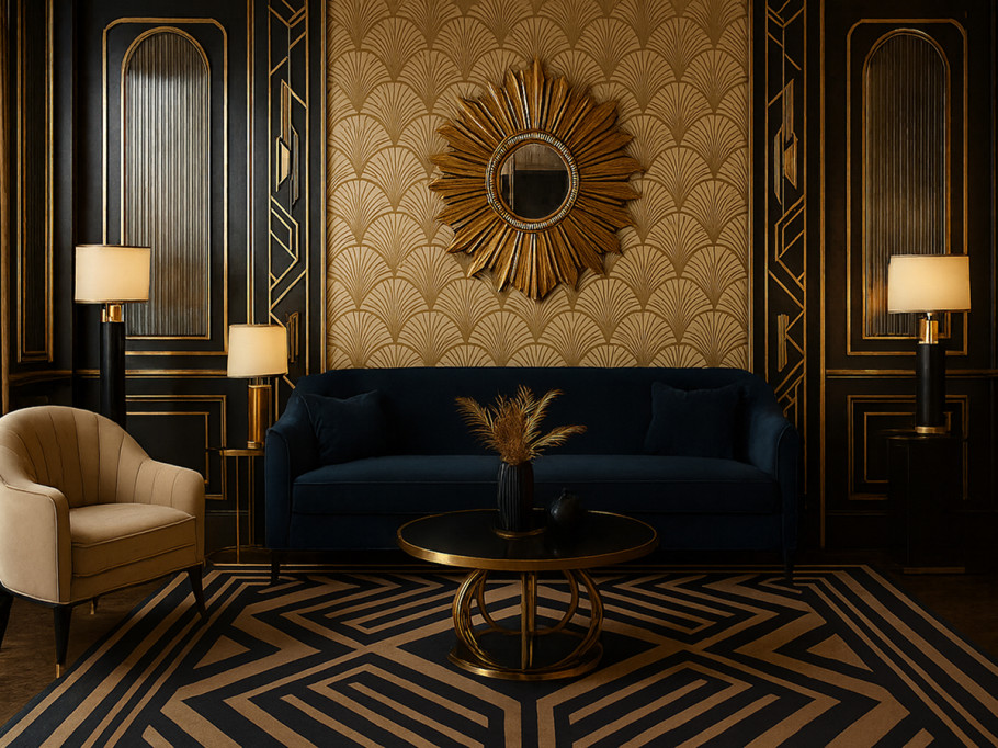Стиль арт-деко в интерьере