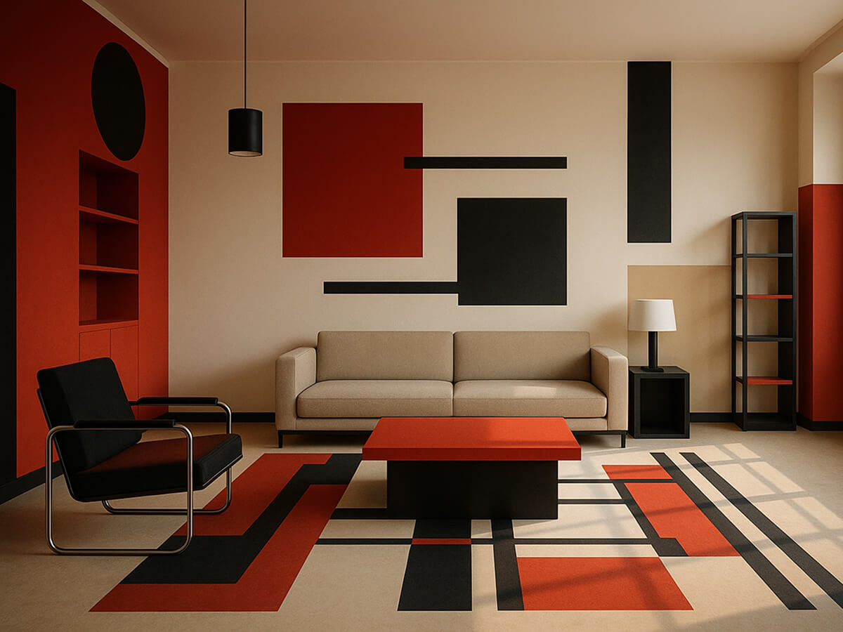 Стиль конструктивизм в дизайне интерьера