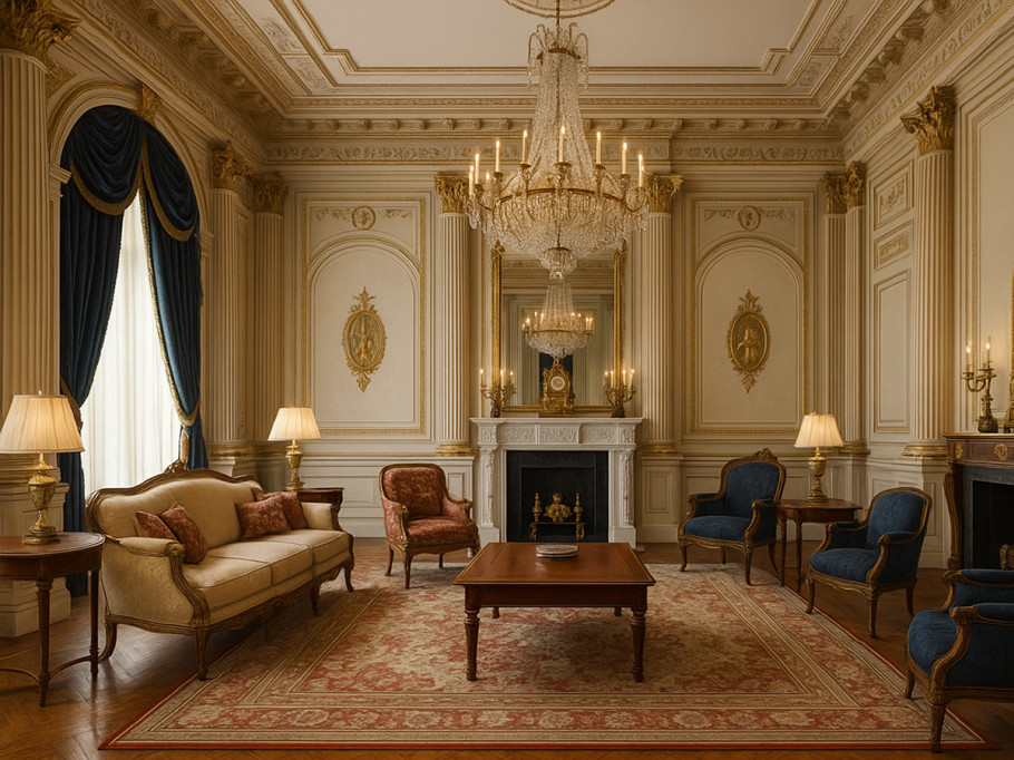 Стиль ампир в интерьере