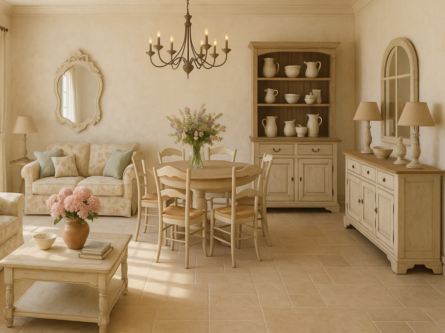 Стиль прованс в интерьере: фото, особенности