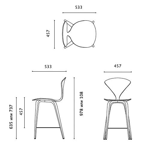 Барный стул Cherner