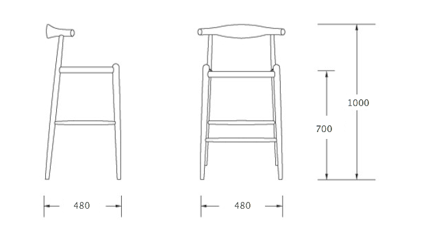 Барный стул Elbow