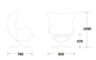 Кресло Egg Aviator