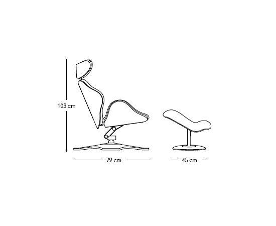 Кресло Lounge Tok
