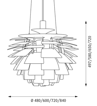 Люстра PH Artichoke