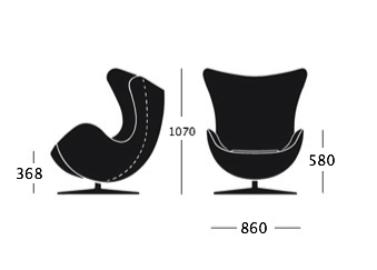 Кресло яйцо Egg Chair