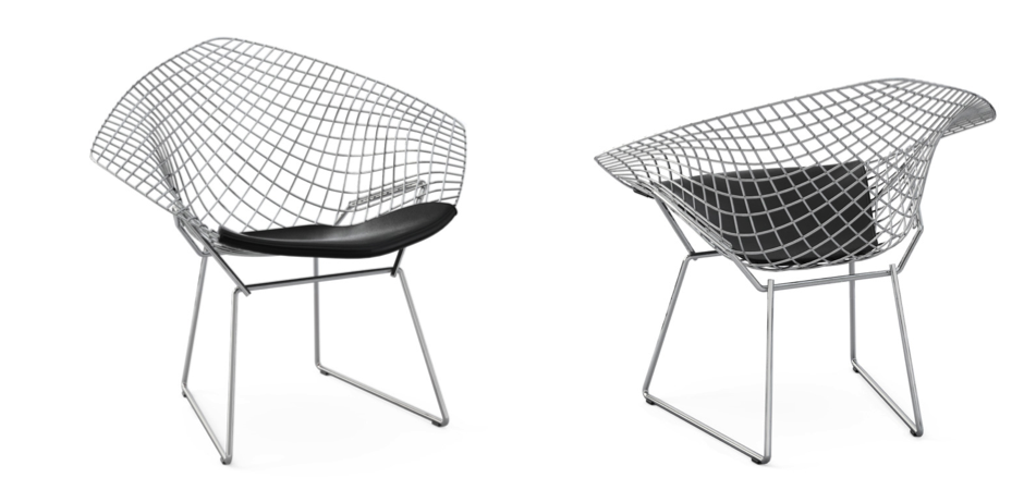 Кресло Bertoia Diamond Chair