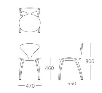 Стул Cherner Side Chair