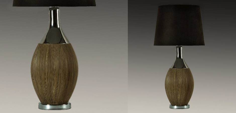 Настольная лампа Дерево ротанга