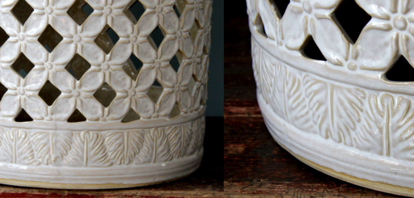 Керамический табурет