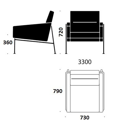Кресло 3300 series Easy chair