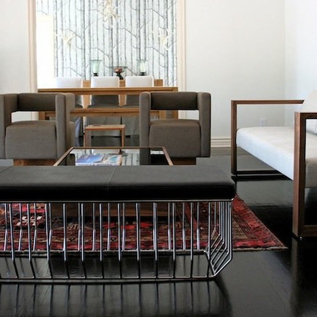 Банкетка Reza Feiz leather Bench