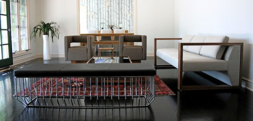 Банкетка Reza Feiz leather Bench