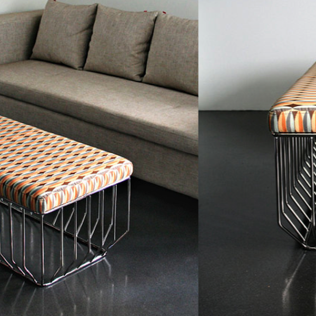 Банкетка Reza Feiz leather Bench