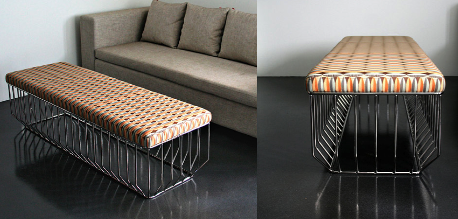 Банкетка Reza Feiz leather Bench