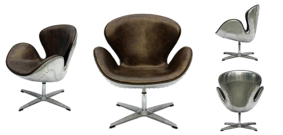 Кресло Spitfire Swan Chair Aviator