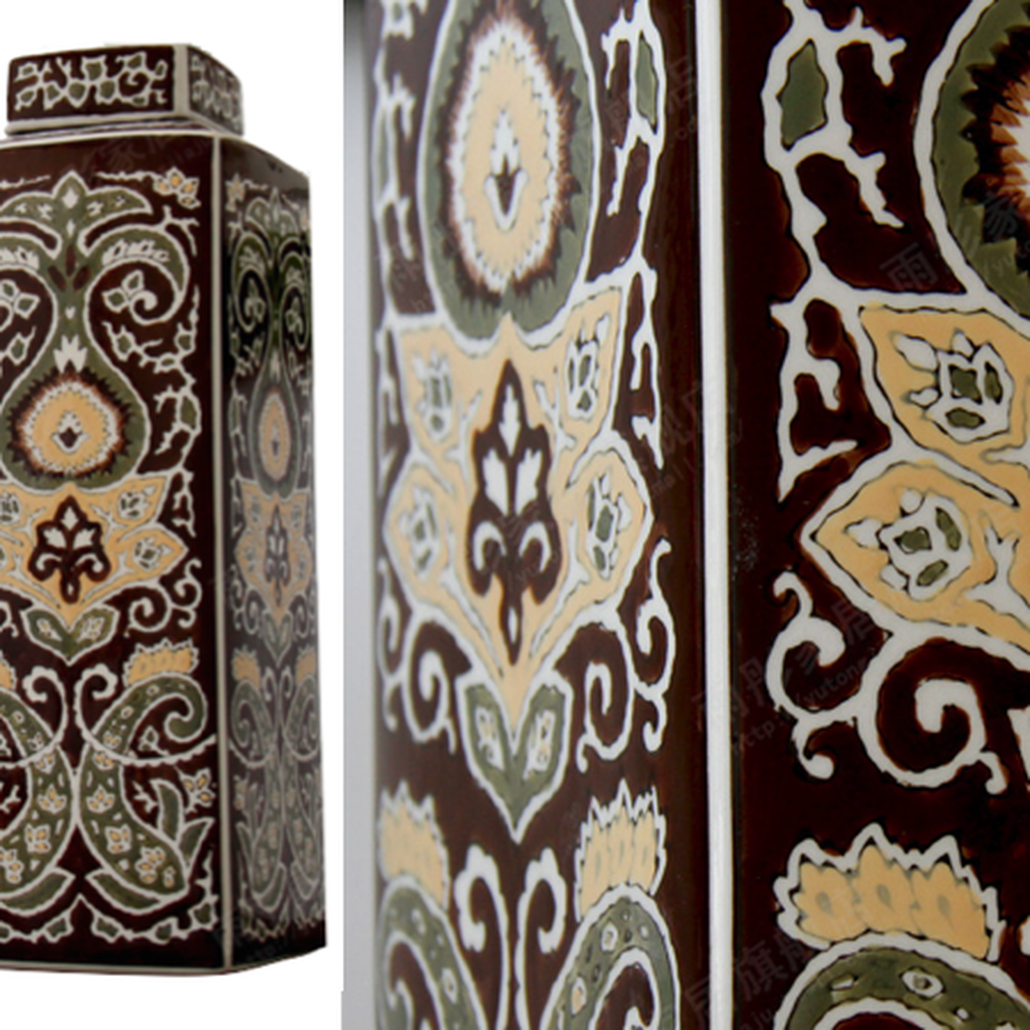 Ваза Brown ornament