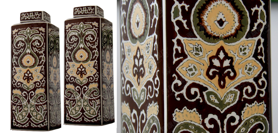 Ваза Brown ornament